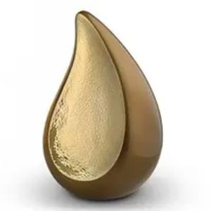 สีเงินพร้อมการออกแบบทำด้วยมือที่เรียบง่ายเหมาะสำหรับงานศพที่ใส่เถ้าหรูหราทำจากโลหะไม่เหมือนใคร - Product Image 6