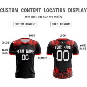 Maillot de football respirant à séchage rapide pour enfants et jeunes Kits d'uniformes de football personnalisés pour hommes ensembles de saison d'hiver 100% Polyester - Product Image 2