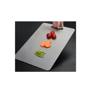 เขียงสแตนเลส304สำหรับใช้ในครัวเรือนเขียงสเตนเลสสองด้าน - Product Image 1