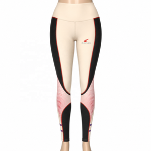 Leggings Largos con Estampado por Sublimación, Elásticos, Transpirables, de Secado Rápido, Compresión, Protección UV, Deportivos, para Yoga de Mujer - Product Image 3