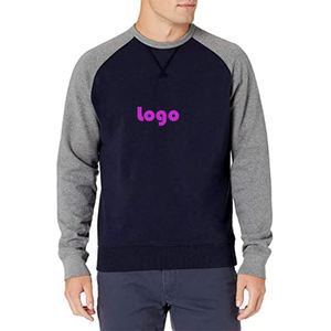 Sweat-shirt à col rond personnalisé 100% coton surdimensionné col rond sweat en éponge française décontracté Streetwear luxe chemises de survêtement - Product Image 6