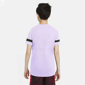 T-shirts décontractés de haute qualité pour garçon avec fonction de séchage rapide coupe ajustée manches courtes pour l'été respirant léger en stock - Product Image 2