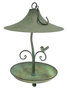 Original Design Manual Charge Eco-Friendly Metal Bird Feeder Wholesale Hanging Wild Bird Food Tray - Product Image 6