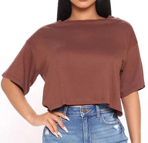 T-shirt de haute qualité à épaules tombantes en coton épais vierge Logo personnalisé Streetwear Haut court à manches courtes pour homme - Product Image 3