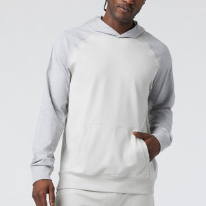 Sweat à capuche Hip Hop oversize 100% coton lourd pour hommes Style automne pull de haute qualité décontracté marron pour l'hiver - Product Image 4