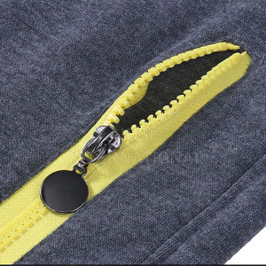 กางเกงวิ่งผ้าฟลีซของผู้ชายกางเกงผ้าฝ้ายสีฟ้าอ่อน - Product Image 2