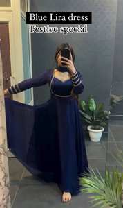 VESTIDO DE FIESTA LOOK CON PANTALÓN Y LACE TRABAJO - Product Image 6