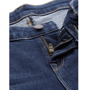 กางเกงยีนส์ผ้าฝ้ายระบายอากาศได้ดีสำหรับผู้หญิงกางเกงยีนส์ทรงสลิมฟิตลำลองดีไซน์ตามสั่ง - Product Image 3