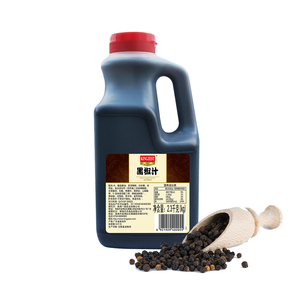 <span class=keywords><strong>Sauce</strong></span> au poivre noir 300g <span class=keywords><strong>sauce</strong></span> à steak <span class=keywords><strong>Sauce</strong></span> à spaghetti Trempette au barbecue Tarte à la main - Product Image 3