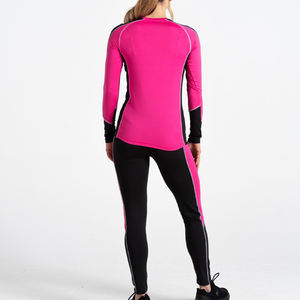 Ensemble de couches de base pour femmes Chemise de couche de base personnalisée et légère évacuant l'humidité et ensemble serré - Product Image 3