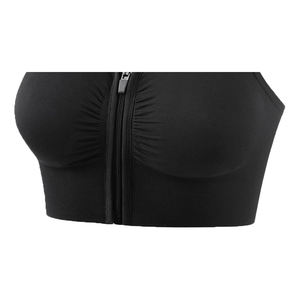 Sujetador Deportivo de Fitness Simple, Transpirable, de Secado Rápido y Ecológico, de Alta Sujeción, de Marca Privada, con Diseño Frontal Personalizable para Mujer - Product Image 3