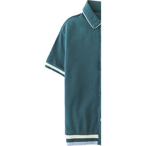 Camisas de Manga Corta Estilo Inglés 100% Algodón Personalizadas para Mujer, Transpirables, Ecológicas, con Logotipo en Relieve en la Parte Delantera, Tejidas - Product Image 6