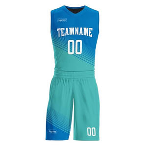 Vêtements de sport respirants d'uniforme de basket-ball personnalisés les plus vendus, conçus avec sublimation, prix d'usine, vente en gros - Product Image 3