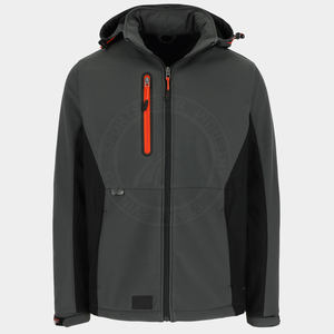 Chaqueta de invierno Softshell de alta calidad, ligera y duradera para hombre, impermeable de alta moda con cierre de cremallera, diseño elegante - Product Image 6