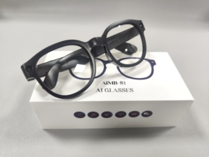 Gafas Inteligentes AIMB-S1 con Asistente de Voz con IA ChatGPT, Cámara HD 1080P, Gafas de Sol con Audio Inalámbrico de Oreja Abierta, Micrófono Dual con Reducción de Ruido - Product Image 1