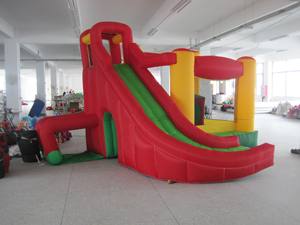 Castillo Inflable de Nailon con Tobogán para Saltos y Diversión Infantil - Product Image 2