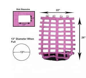 Bolsas de heno para caballos, gran capacidad, ajustable, de alimentación lenta, último diseño - Product Image 4