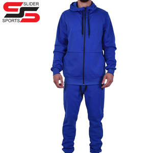 Survêtement de style High Street avec pantalon 100% coton Jersey Logo OEM Col montant - Product Image 6