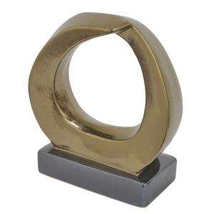 Sculpture abstraite en aluminium avec finition polie lisse, idéale pour les maisons modernes, les bureaux de luxe et les intérieurs de galeries élégantes - Product Image 5