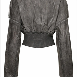 Custom Winter Double Zipper Cargo Pockets <b>Zip</b> <b>up</b> Acid Washed Vintage Jacket for <b>Men</b> - Product Image 4