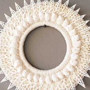Art mural en macramé rond pour une décoration intérieure élégante, décoration d'entrée et affichage élégant de l'intérieur du couloir, vente en gros en provenance d'Inde - Product Image 3
