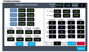 Fabricant de système intelligent de distribution d'engrais système d'irrigation pour la ferme machine d'arrosage et d'irrigation ph ec mètre - Product Image 5