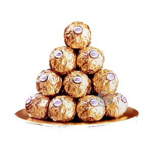 Wholesale Ferrero Rocherr Chocolate Bulk Wholesale <b>Gift</b> Boxes Luxury Hazelnut OEM Private Label Clearance Sale Available - Product Image 6