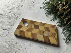 Planche à découper et plateau de service en bois Forme rectangulaire durable 12mm d'épaisseur - Product Image 2