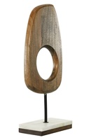 Ornement de pièce maîtresse de Sculpture décorative en aluminium personnalisé en Offre Spéciale plaqué argent pour l'utilisation de décor d'hôtel à la maison à un prix abordable