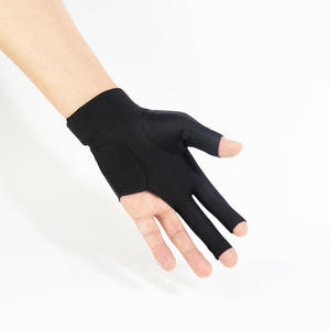 Alta calidad transpirable bajo precio 3 dedos guantes de billar al por mayor logotipo personalizado guantes de billar - Product Image 5