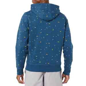 Sweat à capuche ODM respirant en coton polaire surdimensionné pour hommes unisexe à taux d'usine streetwear premium avec logo personnalisé vêtements de mode de haute qualité - Product Image 5