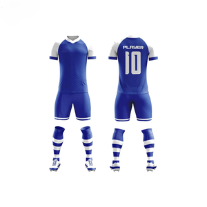 Haute Qualité 100% Polyester Club Football Uniforme Ensembles Maillot De Football Kit Amérique Maillot De Football Confortable Maillot De Football - Product Image 4
