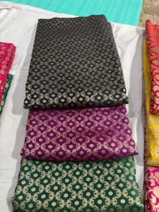 Lujoso tejido de seda Jacquard, capullos textiles de fibra Natural, patrón estampado suave, brocado para bolsos de niños, técnica de punto - Product Image 3