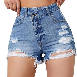 Moda New Look Street Wear Mujer Denim Short Online Article Pakistán Made Women Denim Short - Product Image 1