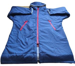 Waterproof <b>Swim</b> Parka for Swimmers Custom logo Windproof Changing Robe Fleece-lined <b>Swim</b> Parka <b>Coats</b> Waterproof Changing Robe - Product Image 2