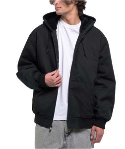 Chaqueta vaquera vintage con logotipo personalizado más vendida para hombre, de algodón lavado con decoración bordada, chaqueta de lona. - Product Image 1