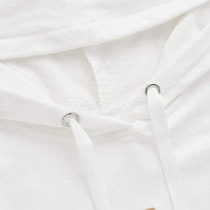 เสื้อฮู้ดครอปท็อปผู้หญิง ดีไซน์ล่าสุด สำหรับฤดูใบไม้ร่วง ผลิตจากผ้าฝ้ายฟลีซ 100% ผลิตในปากีสถาน สไตล์สตรีทแวร์ แห้งเร็ว ระบายอากาศดี ขายส่ง - Product Image 6