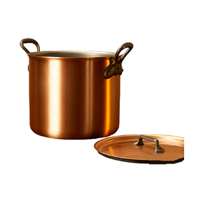 จานเสิร์ฟอาหารทองแดงทรงกลมดีไซน์ได้เปรียบ - Product Image 4