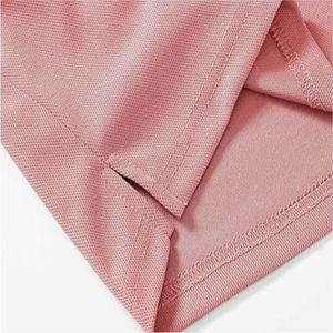 Nouveauté T-shirts polo de couleur simple pour hommes, polos imprimés et respirants pour hommes - Product Image 5