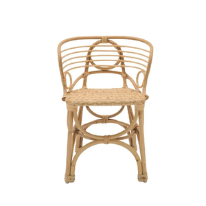 Venta al por mayor de sillón rústico de mimbre ecológico antiguo para niños sillas para niños para eventos hecho a mano por el superventas vietnamita - Product Image 2