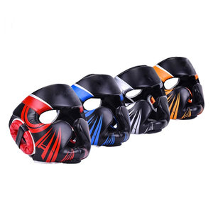 <b>Custom</b> Logo <b>Custom</b> Color High Quality Sports Safety Head Guard Muay Tai Training Adjustable UFC Fighting MMA <b>Boxing</b> <b>Headgear</b> - Product Image 6