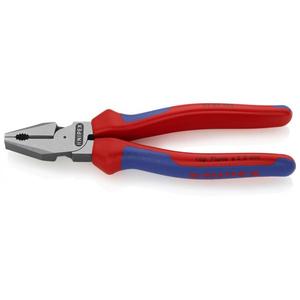 คีมปากแหลมเอนกประสงค์ Knipex รุ่น High Leverage สีดำเคลือบอะทราเมนต์ พร้อมด้ามจับขัดเงาแบบหลายชั้น - Product Image 1