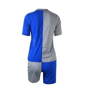 ขายส่งที่มีน้ำหนักเบา100% ผ้าฝ้ายอินทรีย์ต่ำ MOQ ใหม่สไตล์เสื้อยืดและผ้าฝ้ายสั้นผู้หญิงฤดูร้อนชุด - Product Image 6