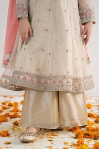 Pakistani <b>Kids</b> Girls Formal Party Wear Acrylic Fancy Embroidered <b>Dress</b> <b>for</b> Wedding Birthday and Festival Functions - Product Image 4