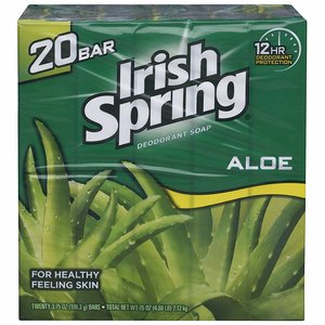 Jabón Desodorante Artesanal Irish Spring, Paquete de 8 Unidades, Fórmula Original para Piel Grasa, Jabón Blanqueador para Baño y Spa con Vitamina E - Product Image 6