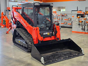Cargadora de orugas Kubota usada de alta calidad con cucharón frontal para manejo de materiales de construcción agrícola - Product Image 3