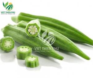 VIET THIEN PHU PREMIUM LQF Okra surgelée coupée en dés/tranchée, récoltée directement des fermes vietnamiennes - Product Image 4