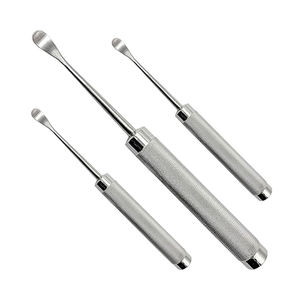 Elevador Periostal Dental Profesional, Raspador de Acero Inoxidable de Alta Calidad, 10mm, 6.4mm, 3mm, Instrumentos Personalizados - Product Image 1