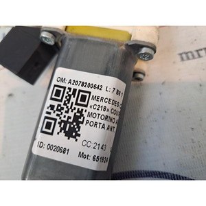 มอเตอร์ ALZAVETER ด้านหน้าซ้าย MERCEDES CLS W218 A2078200642 651924 (10>17) - Product Image 6