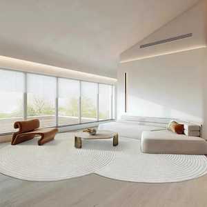 Alfombra de lana con mechones hecha a mano de primera calidad bordado Diseño abstracto nuevo algodón para el hogar dormitorio oración alta calidad mínimo 1 pieza - Product Image 2